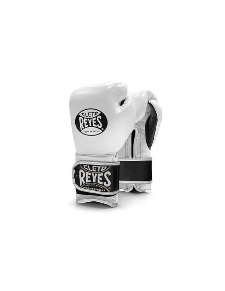 Gants de Boxe d'entrainement REYES Pro Sparring  Blanc 