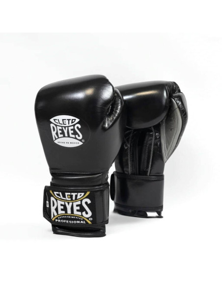 Gants de Boxe d'entrainement REYES Pro Sparring  Noir/Gris 