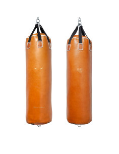 Sac de frappe ELION Cuir Collection Paris - 1m35 - 45kg - Marron 