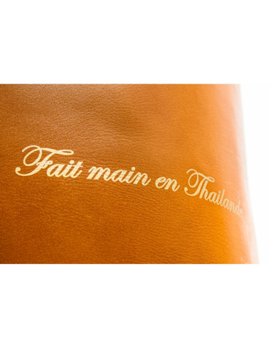 Sac de frappe ELION Cuir Collection Paris - 1m35 - 45kg - Marron 