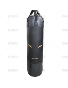 Sac de frappe ELION Skintex - 1m60 -  ±55 Kg - Noir Mat/Or  2