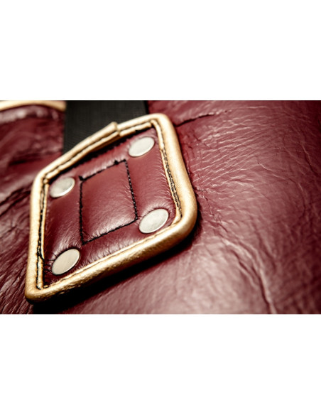 Sac de frappe ELION Cuir Collection Paris - 1m35 - 45kg - Bordeaux 
