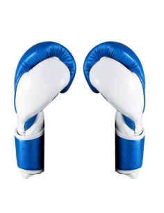 Gants de Boxe d'entrainement REYES HIGH PRECISION BLEU/BLANC  2