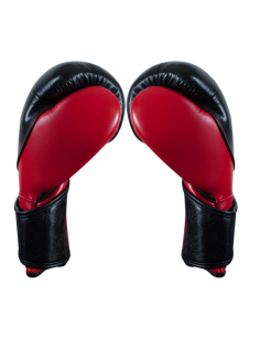 Gants de Boxe d'entrainement REYES HIGH PRECISION NOIR/ROUGE  2