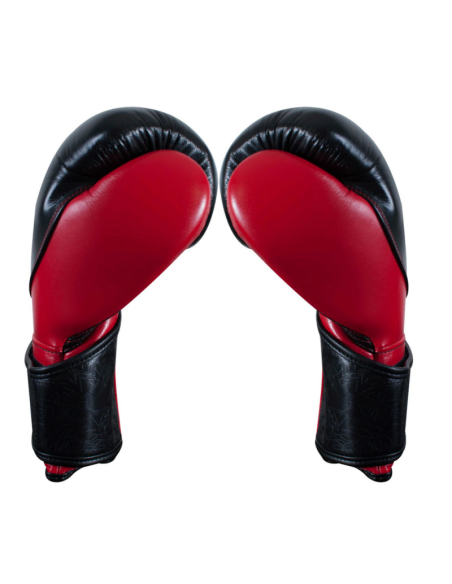 Gants de Boxe d'entrainement REYES HIGH PRECISION NOIR/ROUGE 