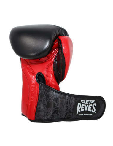 Gants de Boxe d'entrainement REYES HIGH PRECISION NOIR/ROUGE 