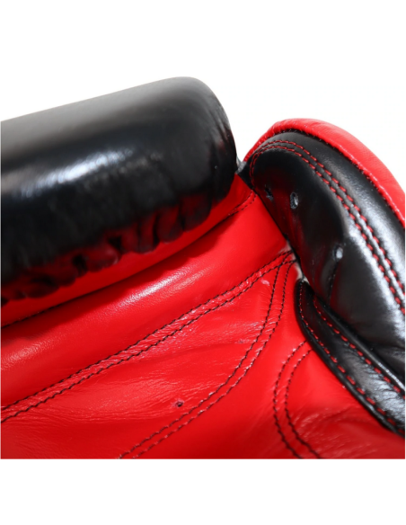 Gants de Boxe d'entrainement REYES HIGH PRECISION NOIR/ROUGE 