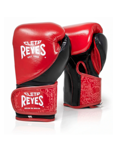 Gants de Boxe d'entrainement REYES HIGH PRECISION ROUGE/NOIR 