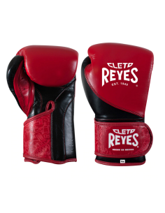 Gants de Boxe d'entrainement REYES HIGH PRECISION ROUGE/NOIR  2