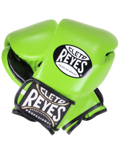 Gants de Boxe d'entrainement REYES Pro Citrus Green- Redesign