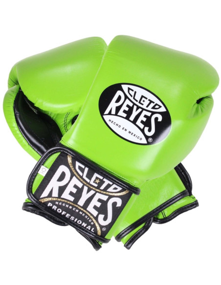 Gants de Boxe d'entrainement REYES Pro Citrus Green- Redesign 