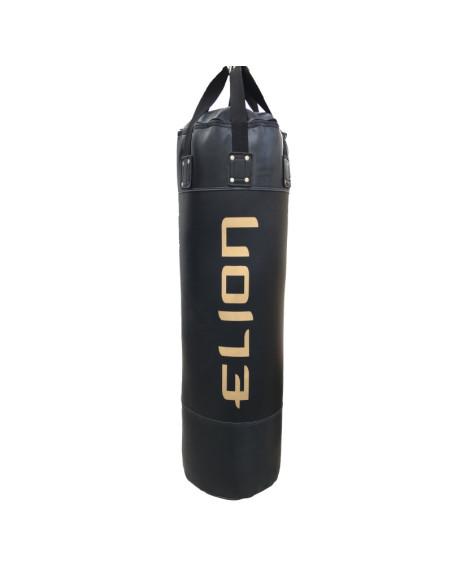 Sac de frappe ELION Skintex - 1m30 ±45 Kg - Noir Mat/Or 