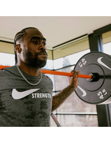 Nike Barbell and Plate Set - 90kg 