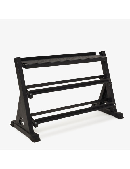 Pack de rack de rangement de kettlebell et d'haltère 