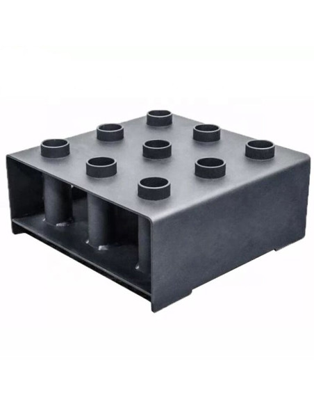 Rack Vertical 9 Barres Olympiques PRO  Rack Vertical 9 Barres Olympiques PRO