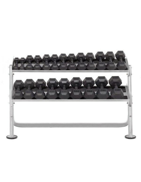 Range haltères & kettlebells 2 niveaux 170 cm HOIST   Range haltères & kettlebells 2 niveaux 170 cm HOIST