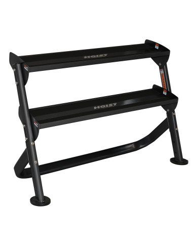 Range haltères & kettlebells 2 niveaux 140 cm HOIST
