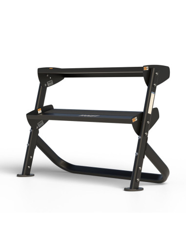 Range haltères & kettlebells 2 niveaux 140 cm HOIST
