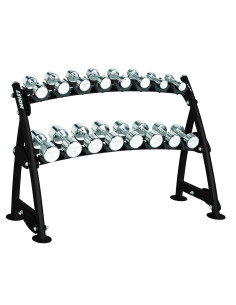 Range-Haltères 2 Niveaux pour haltères chromés HOIST 