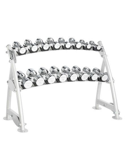 Range-Haltères 2 Niveaux pour haltères chromés HOIST  Range-Haltères 2 Niveaux pour haltères chromés HOIST