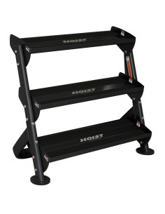 Range haltères & kettlebells 3 niveaux 110 cm HOIST  