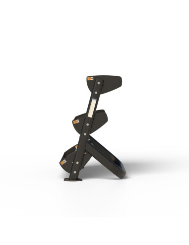 Range haltères & kettlebells 3 niveaux 110 cm HOIST