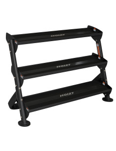 Range haltères & kettlebells 3 niveaux 140 cm HOIST 