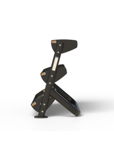 Range haltères & kettlebells 3 niveaux 140 cm HOIST  2