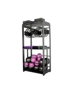 Rack de rangement pour matériel de pilates 2