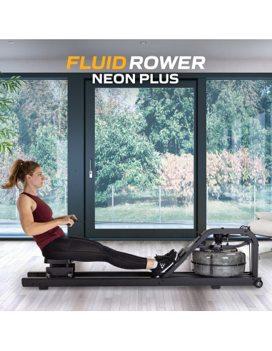 Rameur fluide - néon plus noir