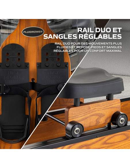 Rameur fluide - Viking pro xl  Rameur fluide - Viking pro xl