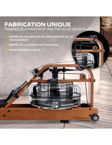 Rameur fluide - Viking Pro V + SPH  Rameur fluide - Viking Pro V + SPH