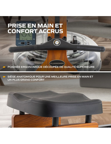 Rameur fluide - Viking 3 V + SPH
