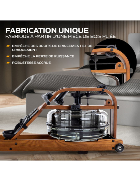 Rameur fluide - Viking 3 V + SPH  Rameur fluide - Viking 3 V + SPH