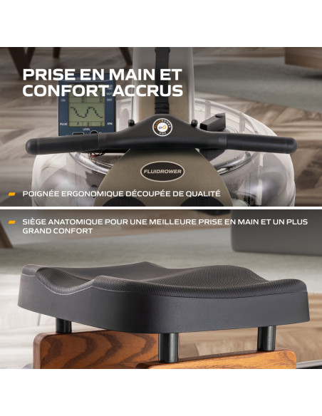 Rameur fluide - Apollo Pro XL  Rameur fluide - Apollo Pro XL