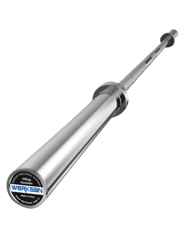 BARRE D'ENTRAÎNEMENT APPROUVÉE PAR IWF 20 KG 