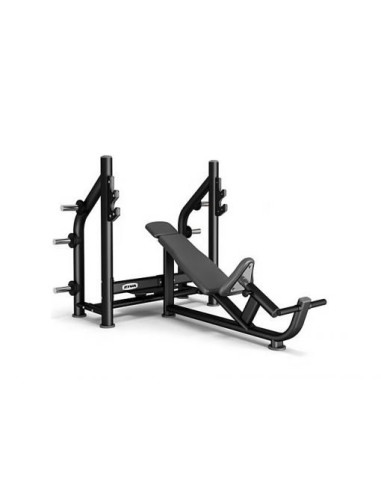 Panca inclinata Ziva con portabilanciere silver 