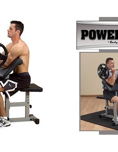 Poste Biceps et Triceps - PUPITRE BICEPS POWERLINE 