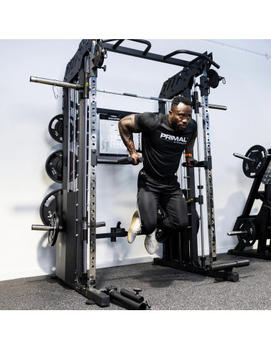 Système multi-racks à chargement de plaques de la série Primal Personal - Système multi-racks avec piles de poids 