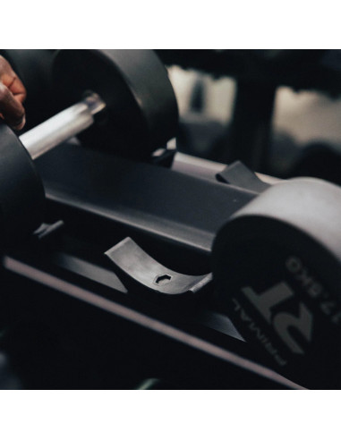 Série Primal Performance : Rack pour 10 paires d'haltères (avec supports) 