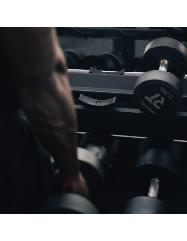 Série Primal Performance : Rack pour 10 paires d'haltères (avec supports) 