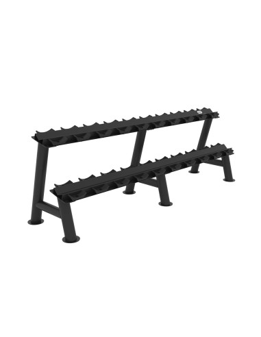 Série Primal Performance : Rack pour 10 paires d'haltères (avec supports) 