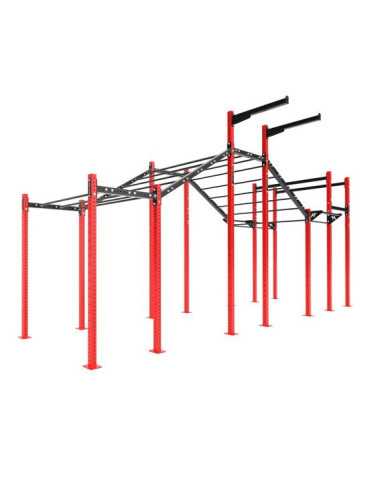Cage de puissance Power Rack MFT-RIG-17 - Marbo Sport-Home-musculation-Pas cher