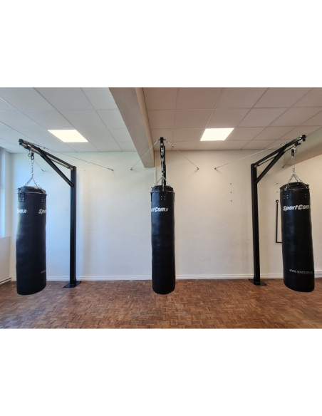 SAC DE FRAPPE EN CUIR VÉRITABLE 180CM SPORTCOM 