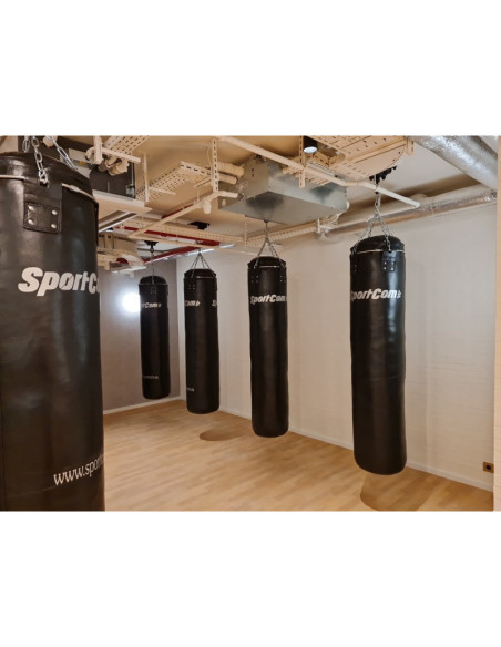 SAC DE FRAPPE EN CUIR VÉRITABLE 180CM SPORTCOM 