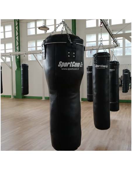 SAC DE FRAPPE EN CUIR VÉRITABLE UPPERCUT 120CM SPORTCOM 