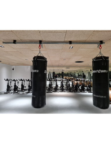 SAC DE FRAPPE EN CUIR VÉRITABLE 130CM SPORTCOM 