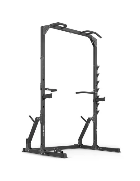 Demi-cage de squat avec barre de traction avec support et station de dip + fixation de mine MS-U115 2.0 - Marbo Sport 