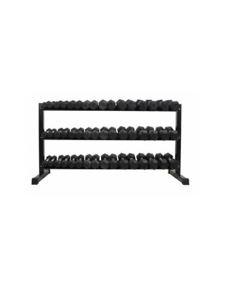 Rack d'haltères hexagonaux 3 plateaux Amaya sport ref 60997100-Home-musculation-Pas cher