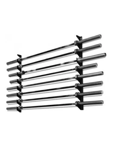 Rangement mural 8 barres olympiques 550843 Amaya Sport-Home-musculation-Pas cher